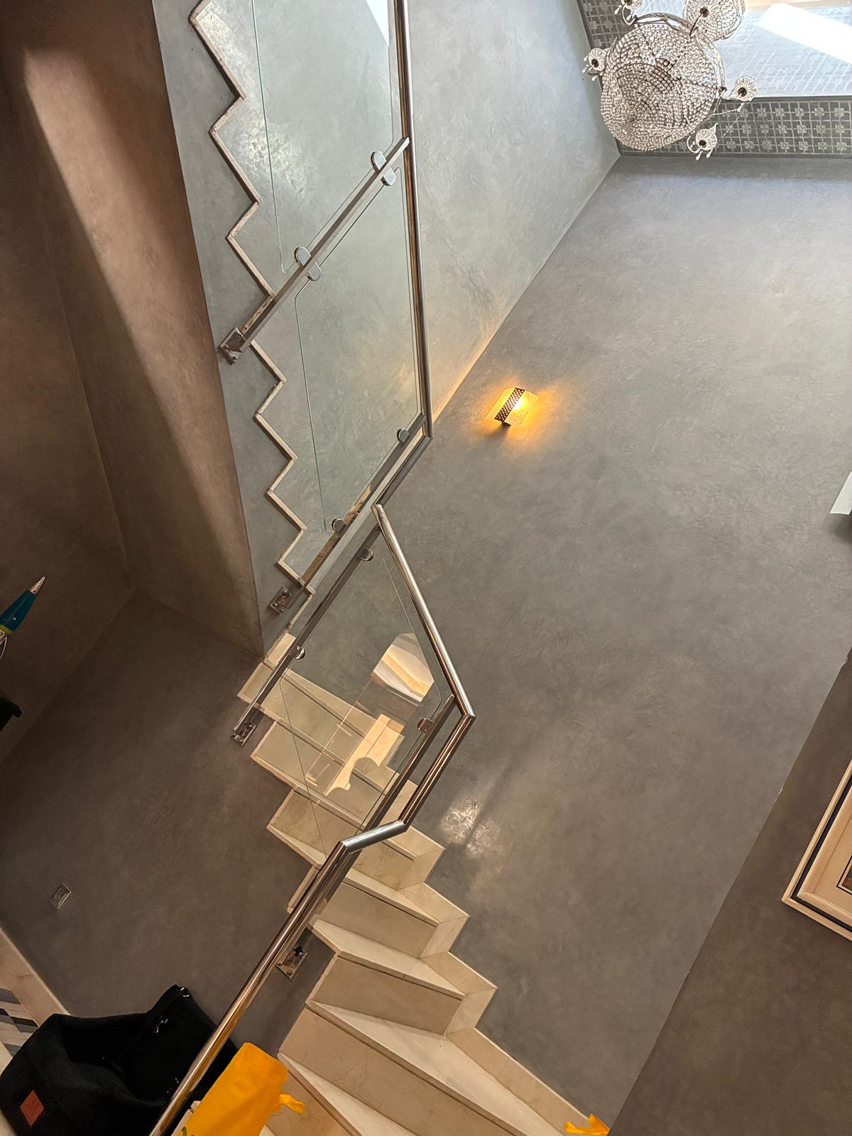 Plastering and micro cement project by Paul White Plastering in the Midlands — photo 6